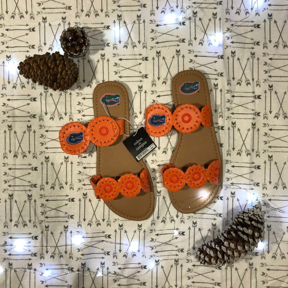 Florida Gators Sandals (Never Worn, Tag On )